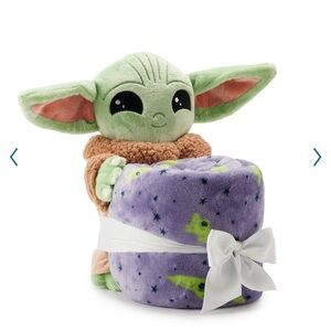 Star Wars Grogu buddy and throw set brand new